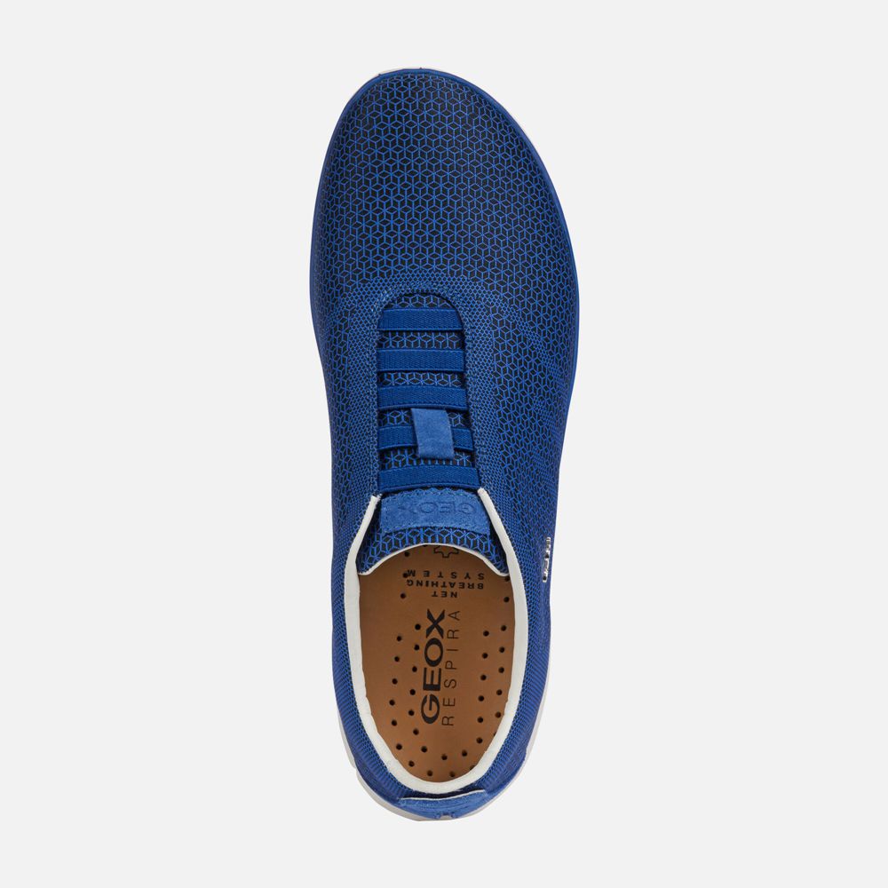 Geox Sneakers Blue Nebula - Geox Mens Shoes - WBQPAT708